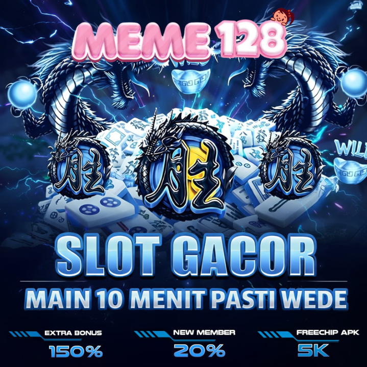 MEME128 : Link Slot Gacor Juara 1 Anti Kalah Dengan Provider Resmi SLOT777 Terpercaya